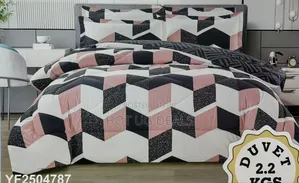 5x6 Duvet Set With 1 Bedsheet, 2 Pillow Case And Duvet Cover