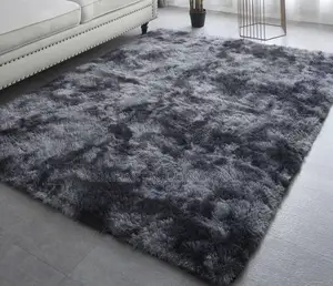 Fluffy Carpet Gray