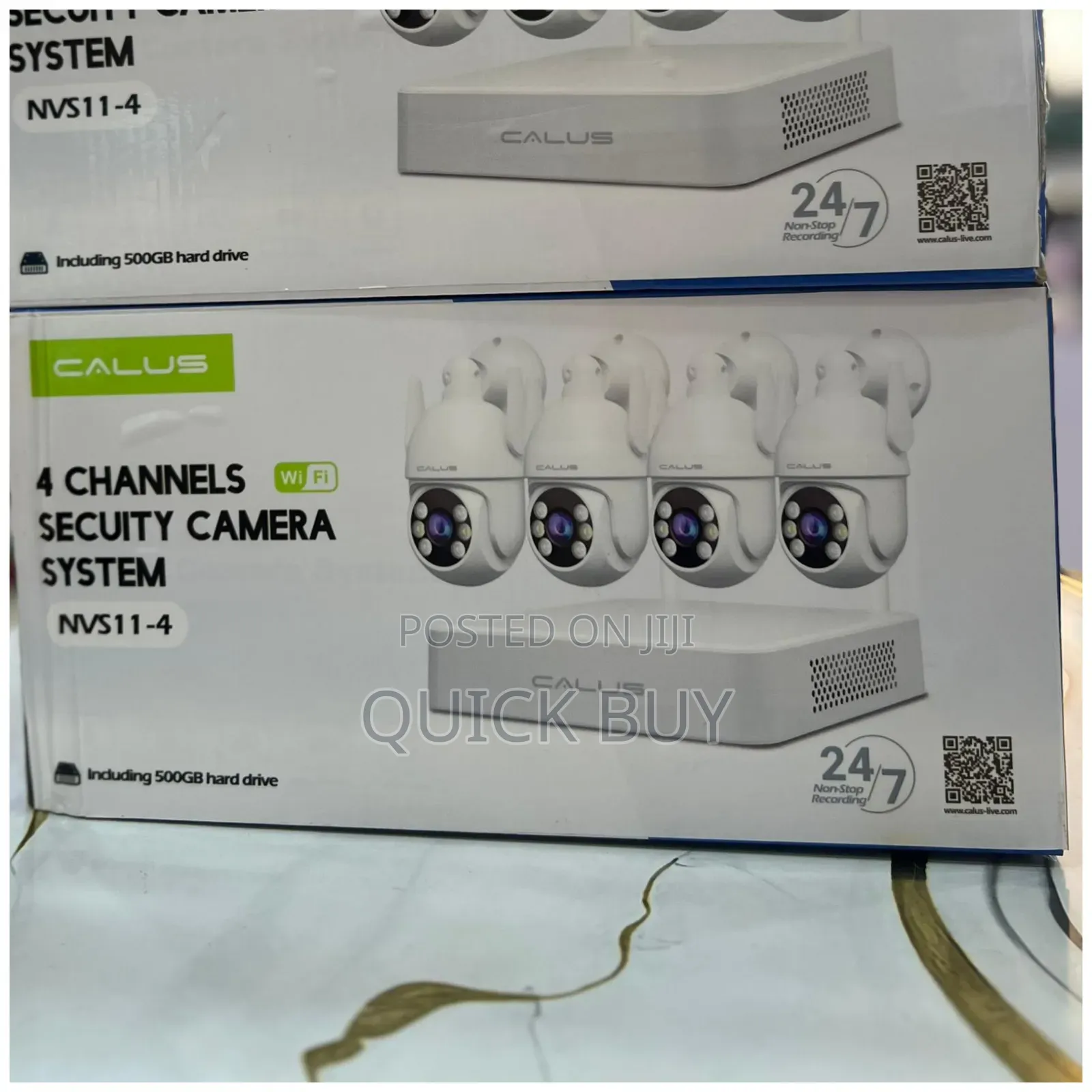 Calus Nvs11-4 4 Channel Surveillance Camera ,24/7 Surveillance