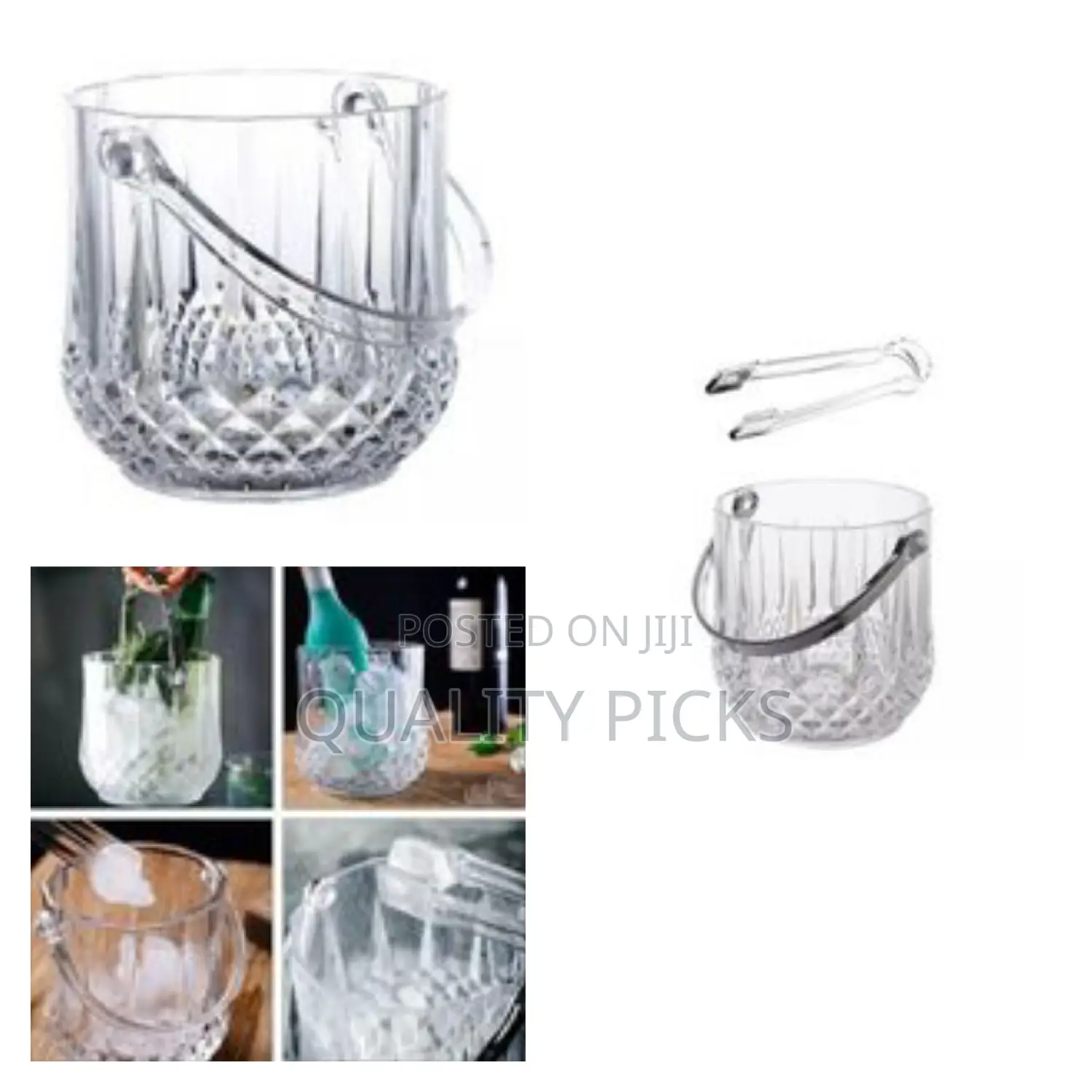Ice Bucket for Ice Cubes