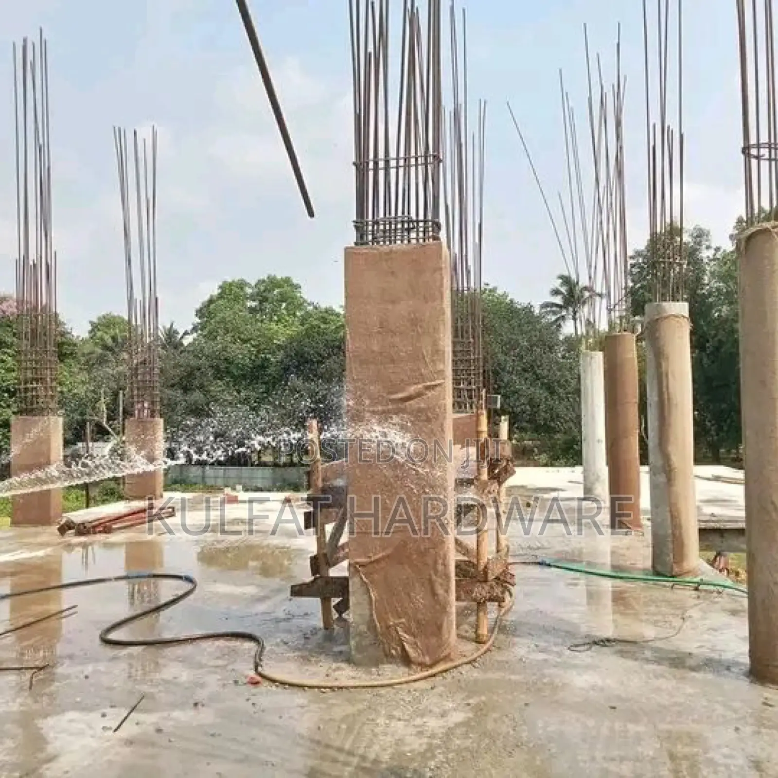 Burlarp /Jute Column Beam Fabric