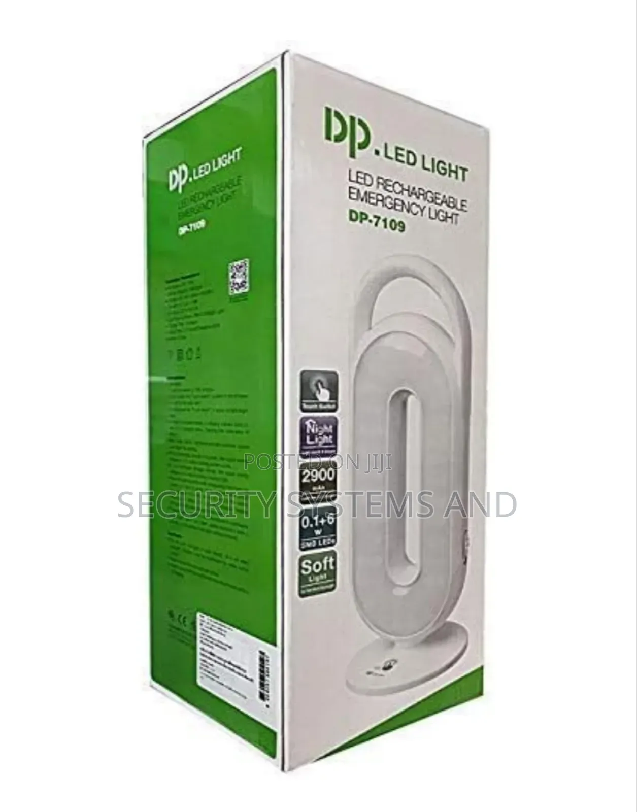 Led Emergency Rechargeable Light With Touch Pad