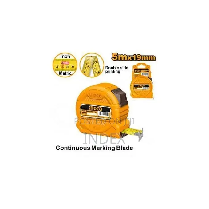 Ingco Steel Measuring Tape 3m X 16mm Hsmt0833