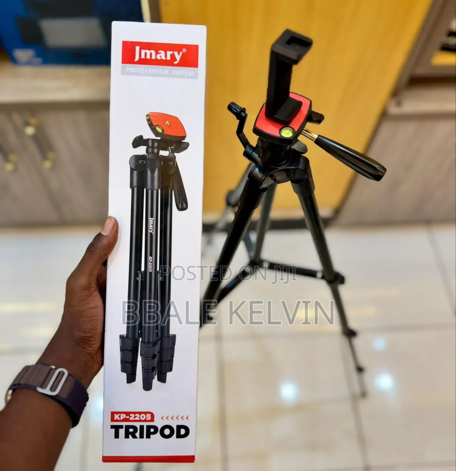 Jmary Kp-2205 Tripod With Mobile Holder | Phone Camera Tripod