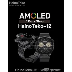 Hainoteko 12 2-in-1 Waterproof Smartwatch