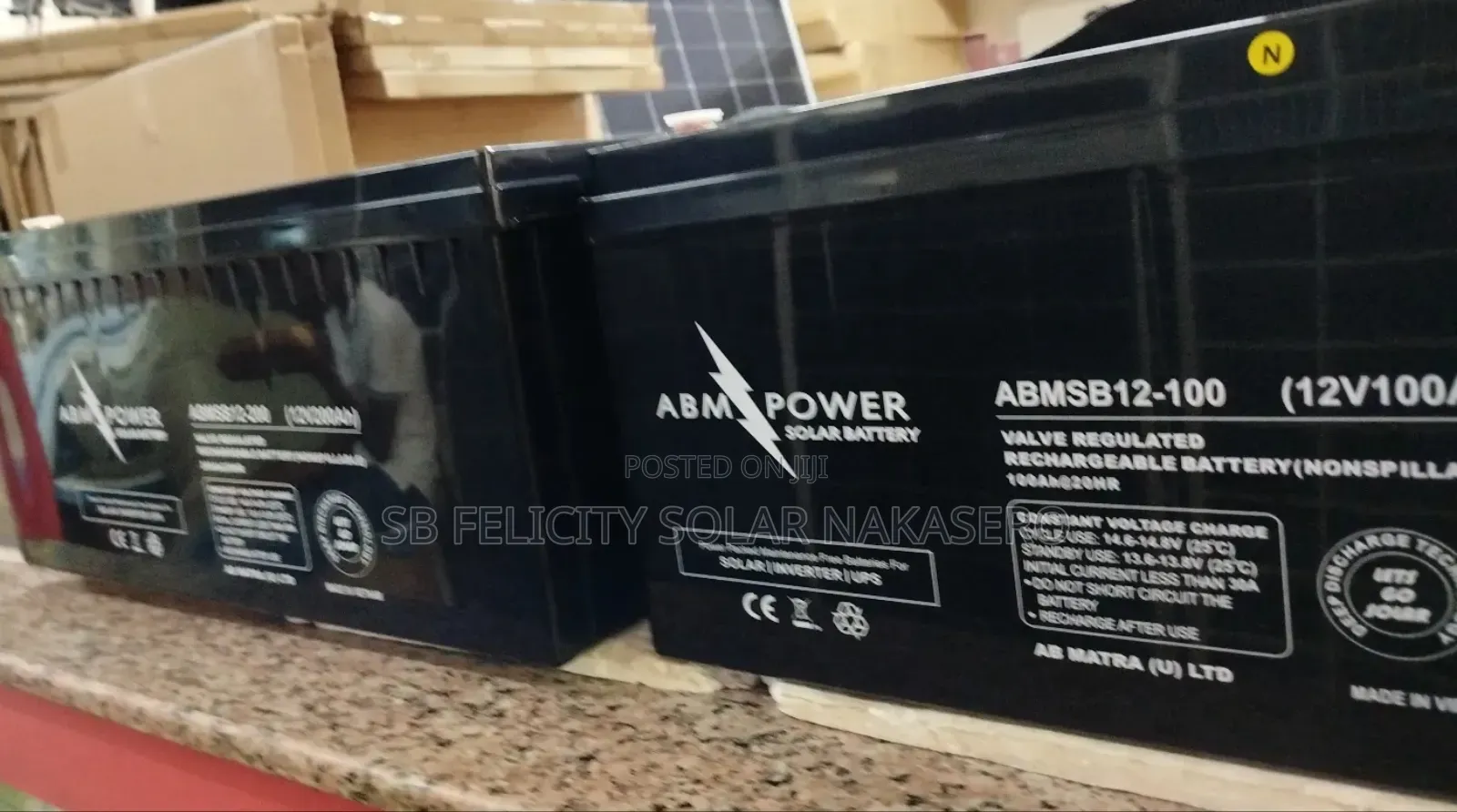 Powdered Batteries