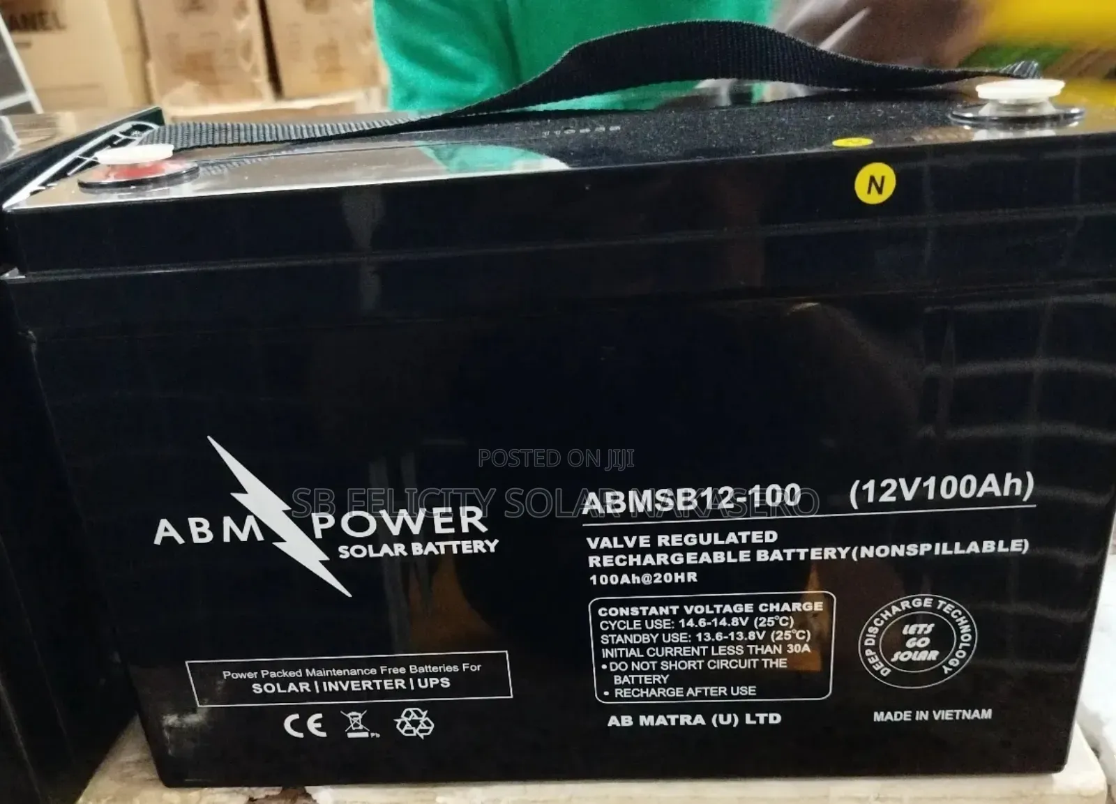 Powdered Batteries