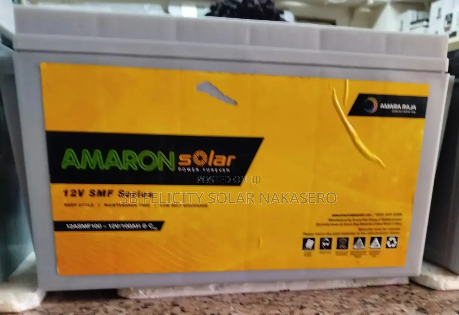 Powdered Battery 100ah 12v
