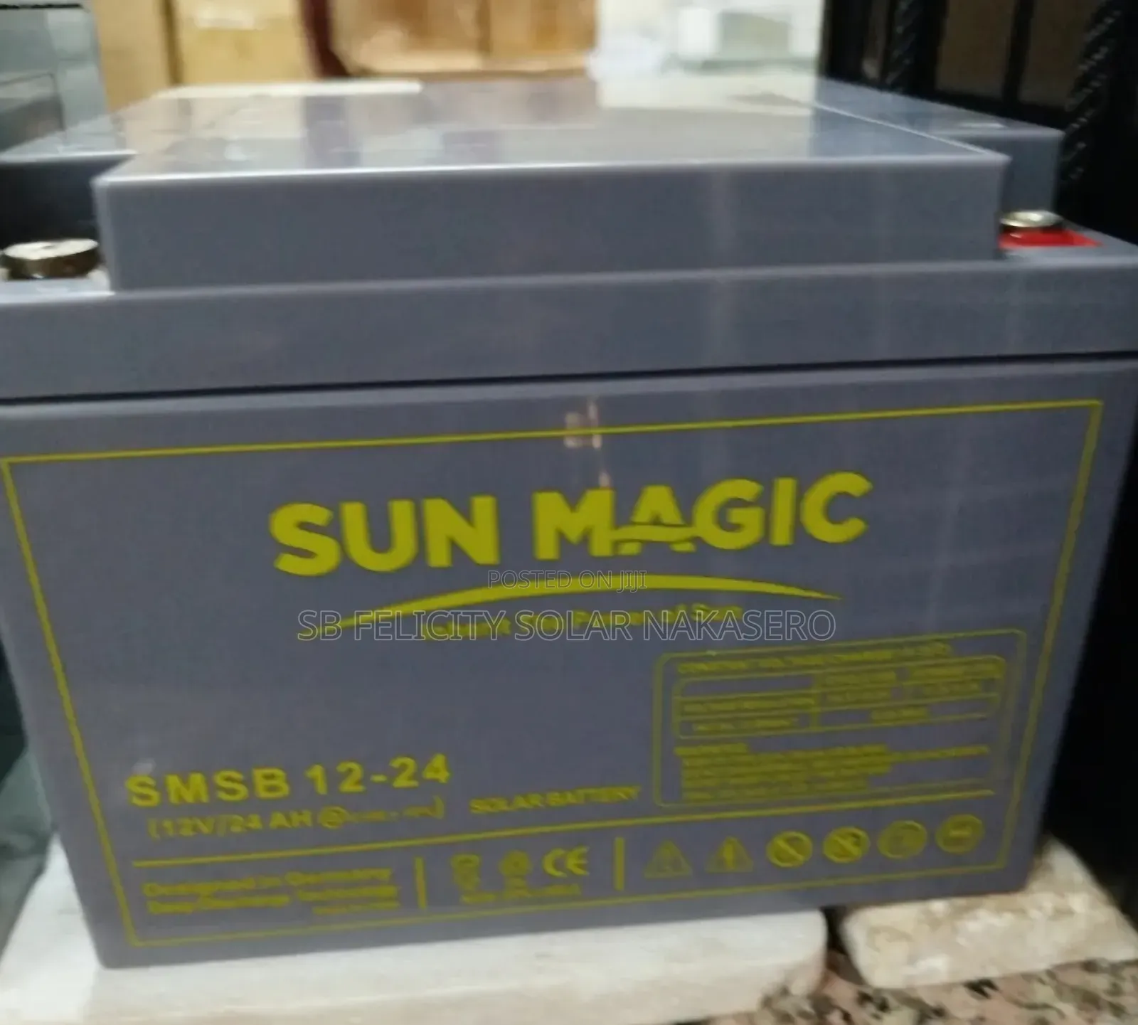Powdered Batteries