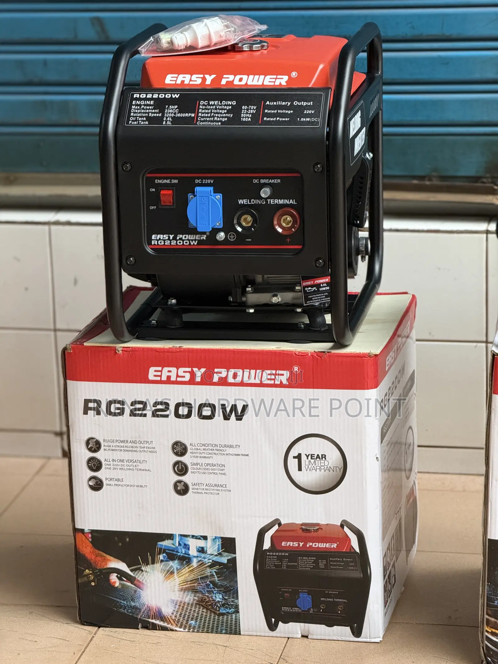 Welding Generator Rg2200w 160a