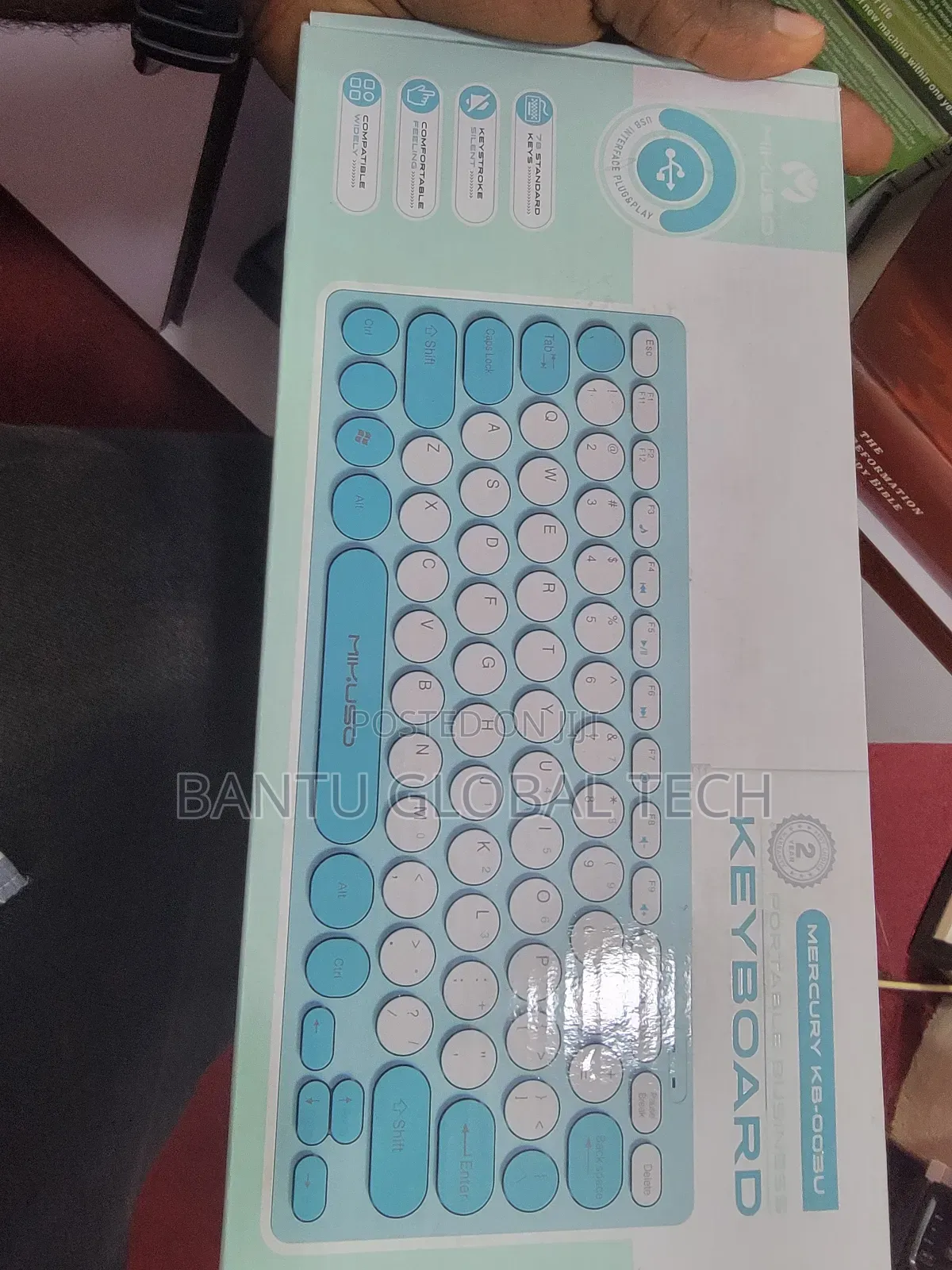 Portable Wired Keyboard