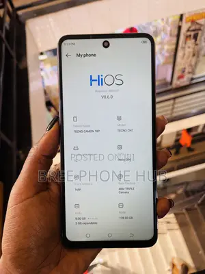 Tecno Camon 18 P 128 GB White