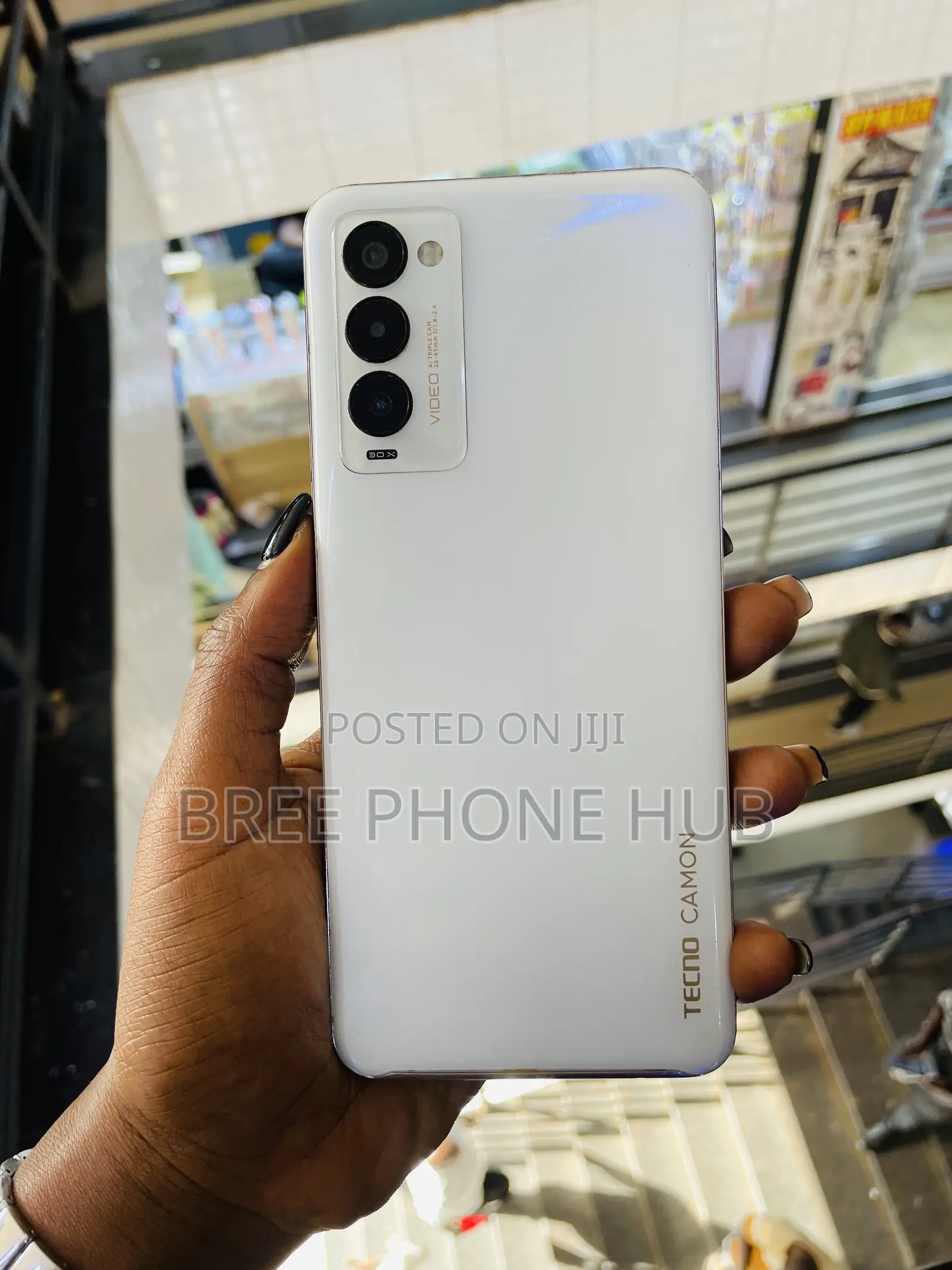 Tecno Camon 18 P 128 GB White