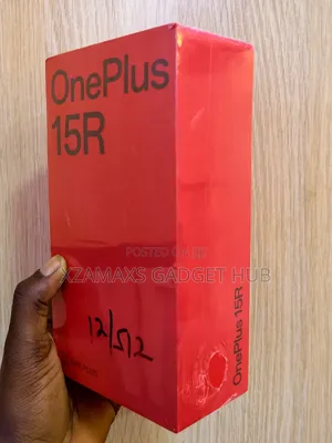 New OnePlus 15R 512 GB Black