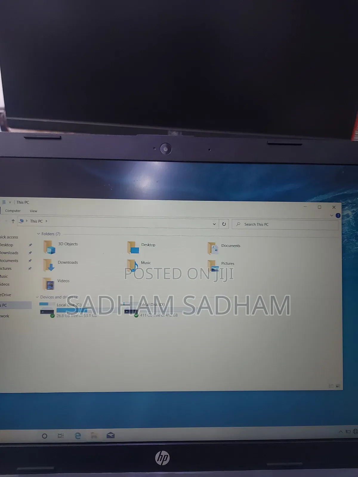 Laptop HP 250 G7 4GB Intel Core I5 HDD 500GB