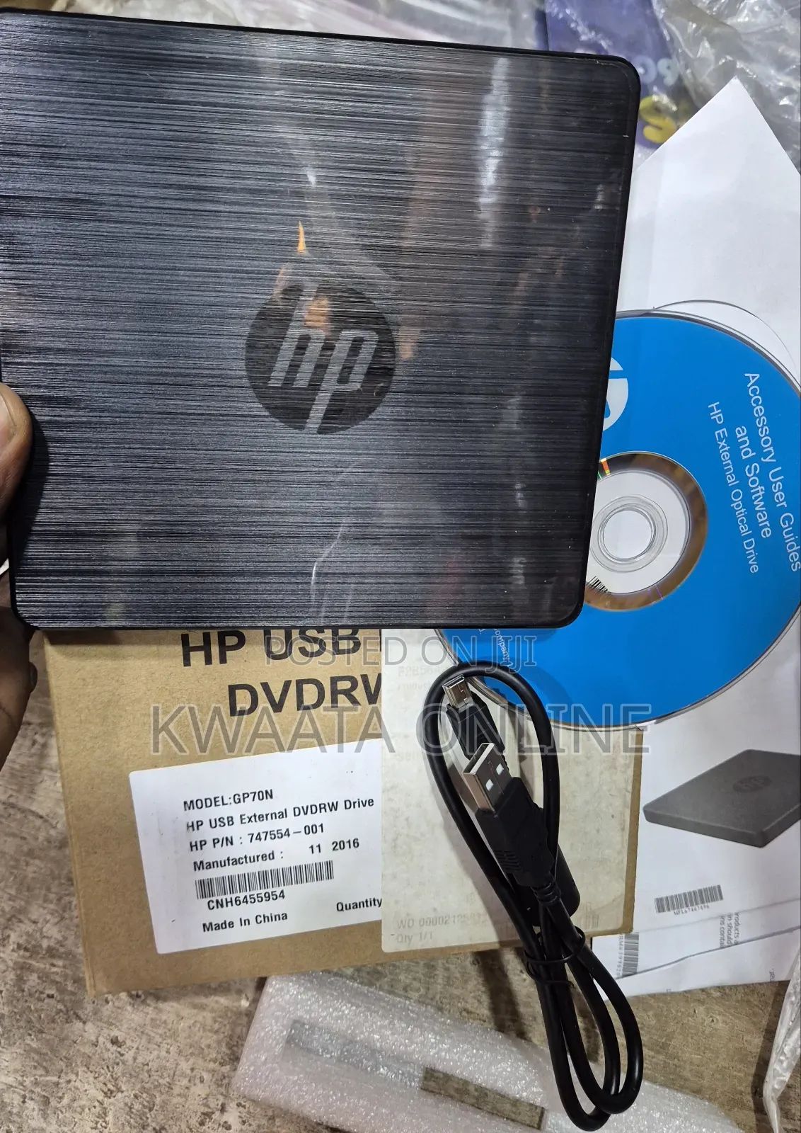 Hp External Usb DVD-Rw Drive for Laptops and Computers9