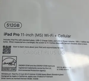 New Apple iPad Pro 11 (2025) 512 GB Black