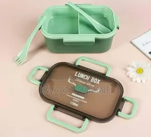 School Lunch Box With Cup – 2-in-1 Food Storage Water Bottle Set