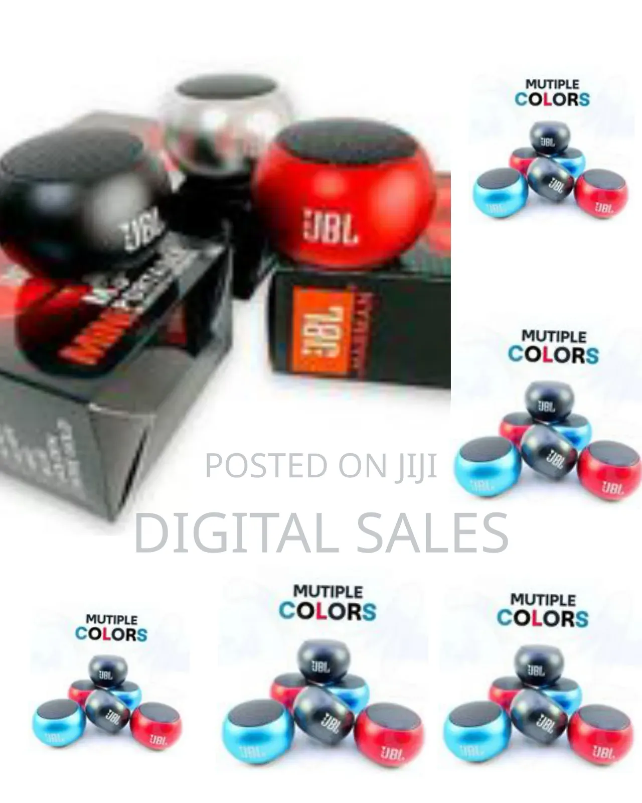 JBL M3 Mini Portable Bluetooth Speaker With Tf Card Support