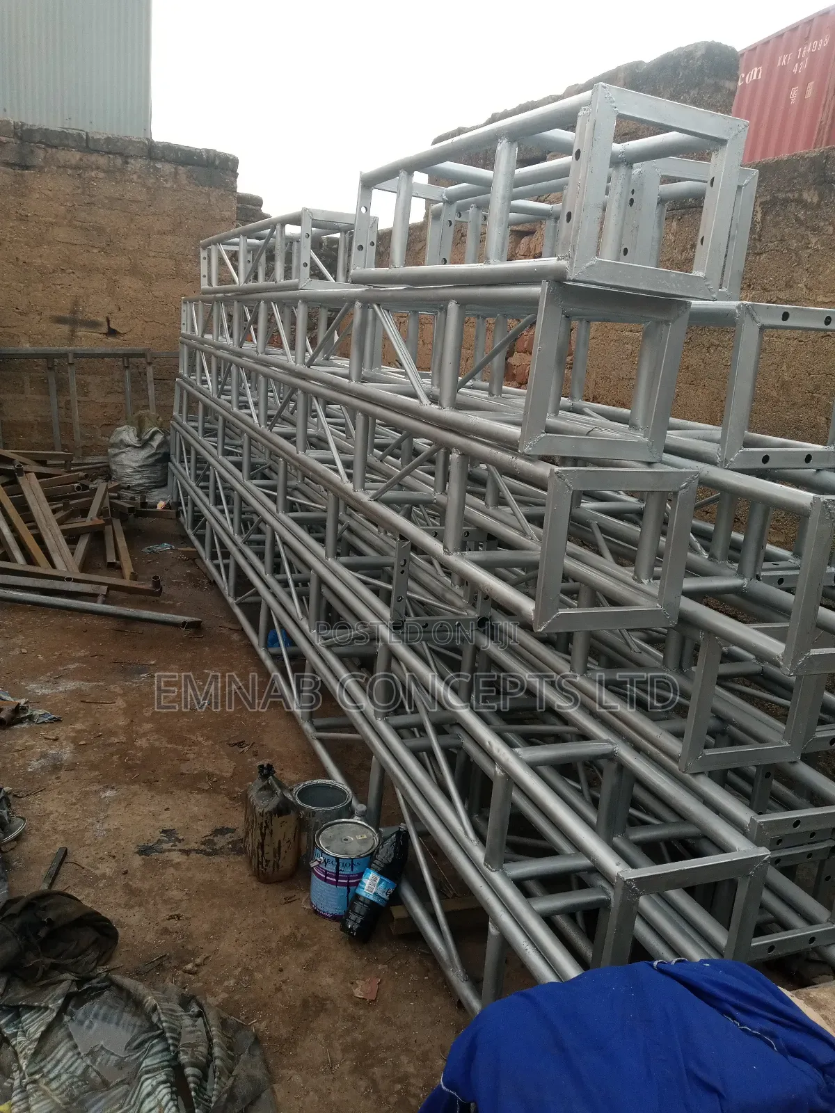 Performing Stage 12 by 8 Miters