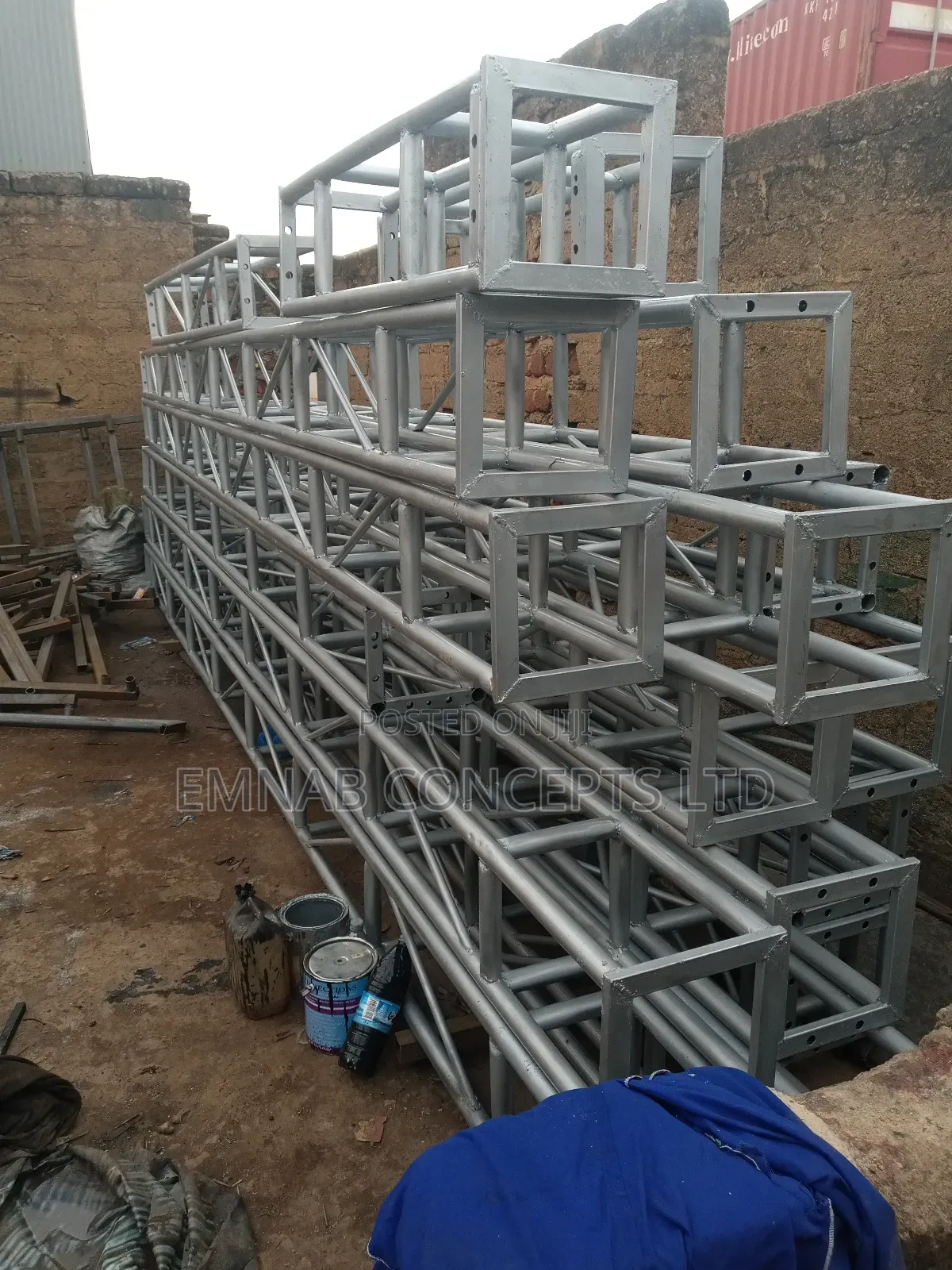 Performing Stage 12 by 8 Miters