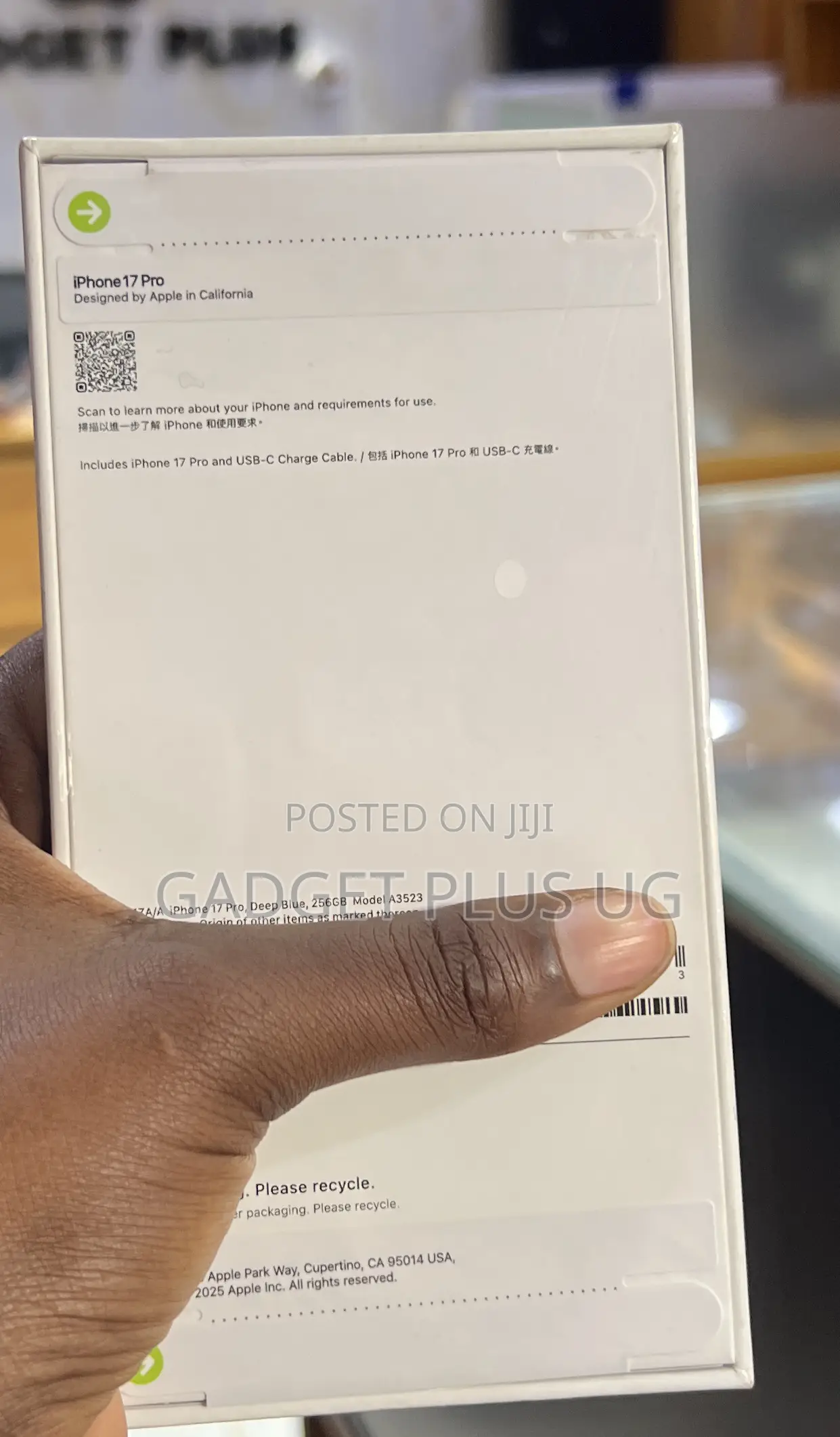 New Apple iPhone 17 Pro 256 GB Blue