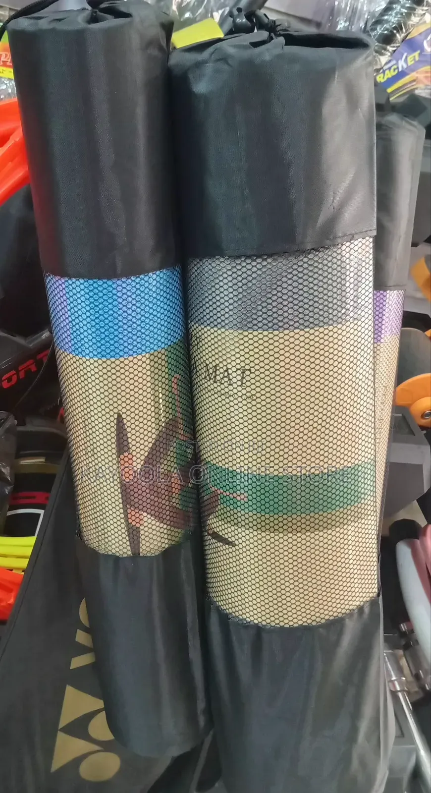 Yoga Mat With Adjustable Shoulder Straps