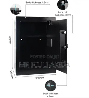 Al002-50 Digital Wall Or Floor Mounted Hotel,Home Steel Safe Box