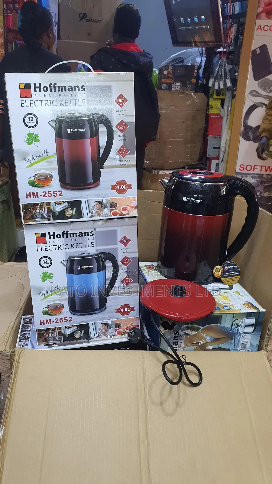 Hm-2552 Hoffmans Kettle 4litrs Paco