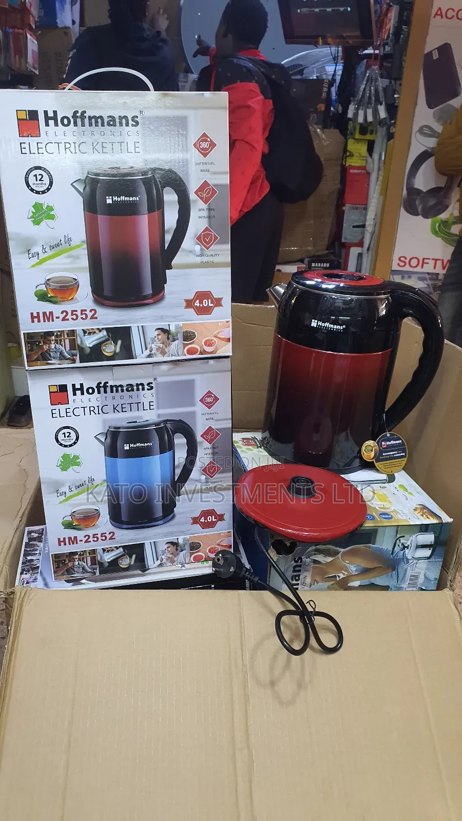 Hm-2552 Hoffmans Kettle 4litrs Paco