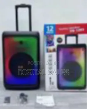 12 Inch Portable Trolley Bluetooth Speaker