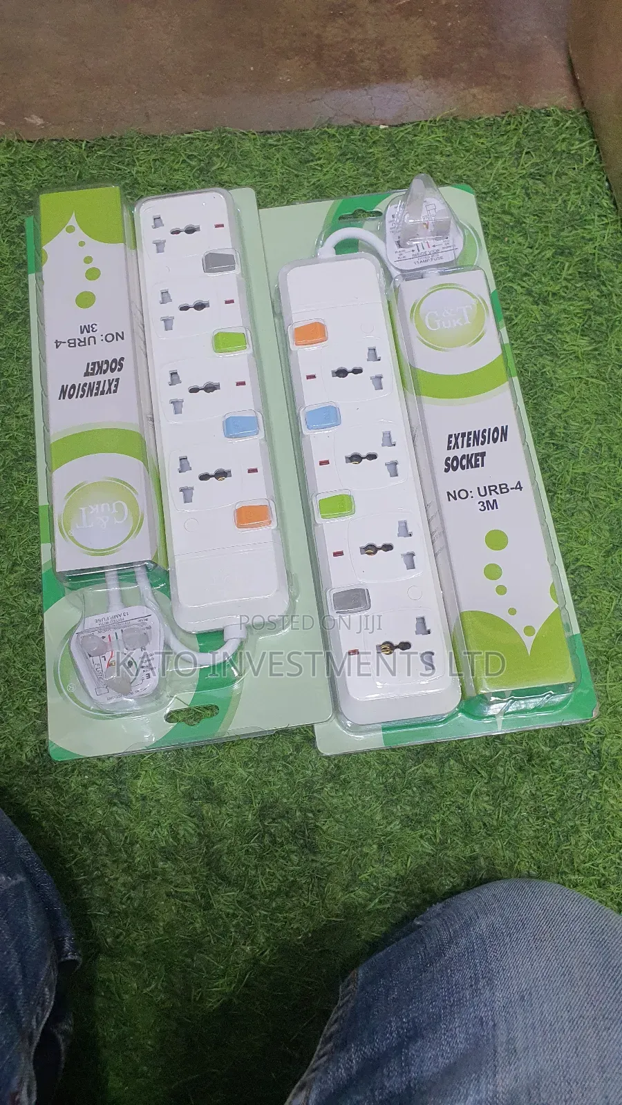 No. 1 Heavey Duty 4 Port Extension With Switch