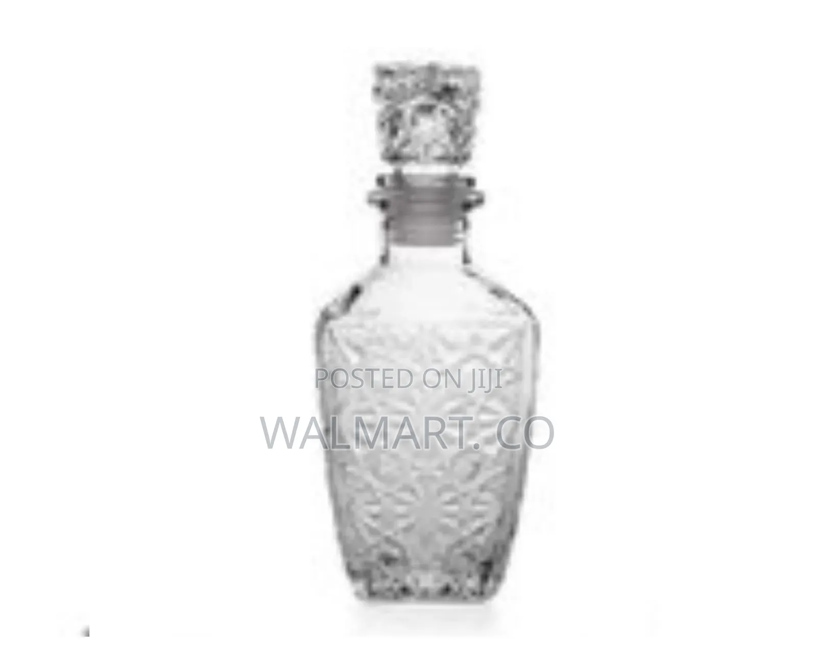 Elegant Crystal Transparent Glass Decanter 850ml