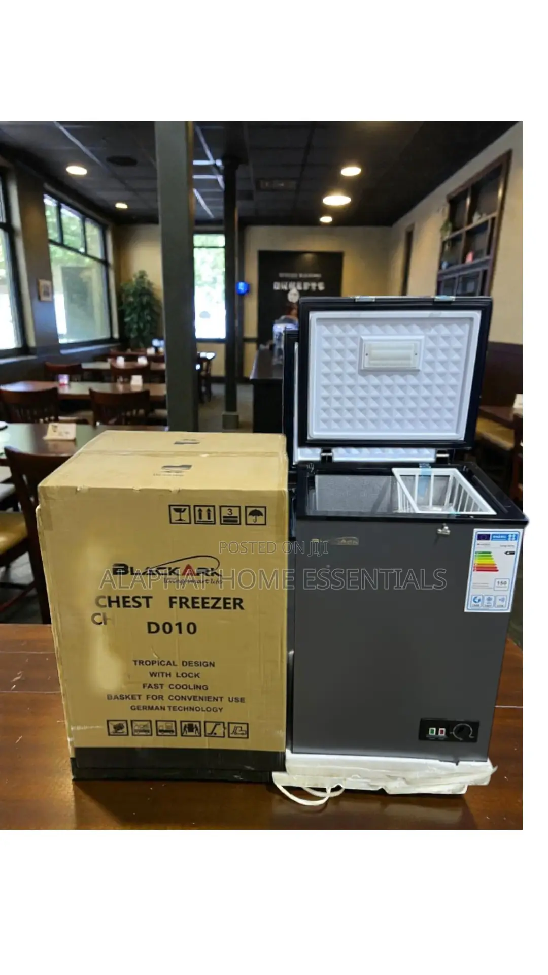 130 Litres Black Ark Deep Freezer
