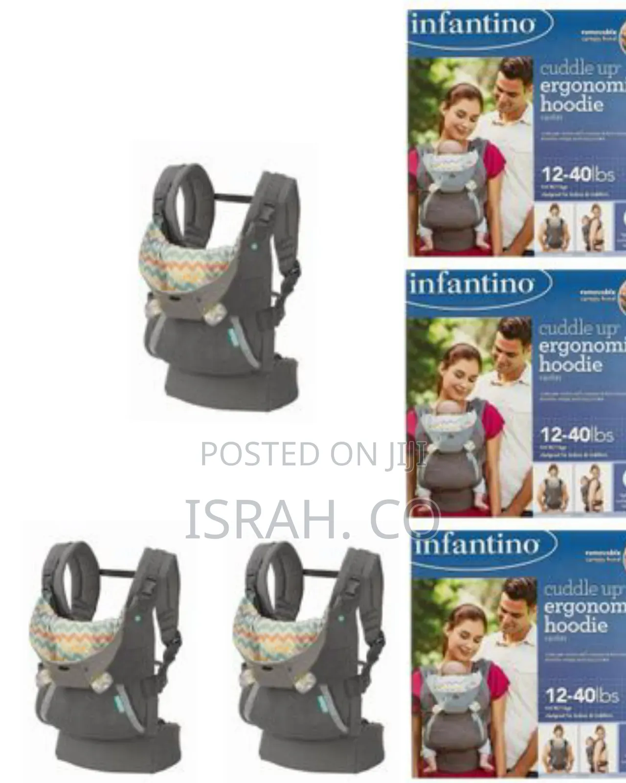 Infantino Cuddle Up Ergonomic Hoodie Carrier