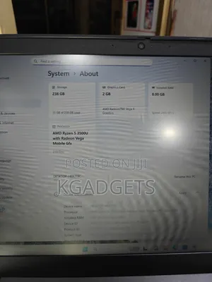 Laptop Lenovo Ideapad 3 8GB AMD Ryzen 5 HDD+SSD 256GB