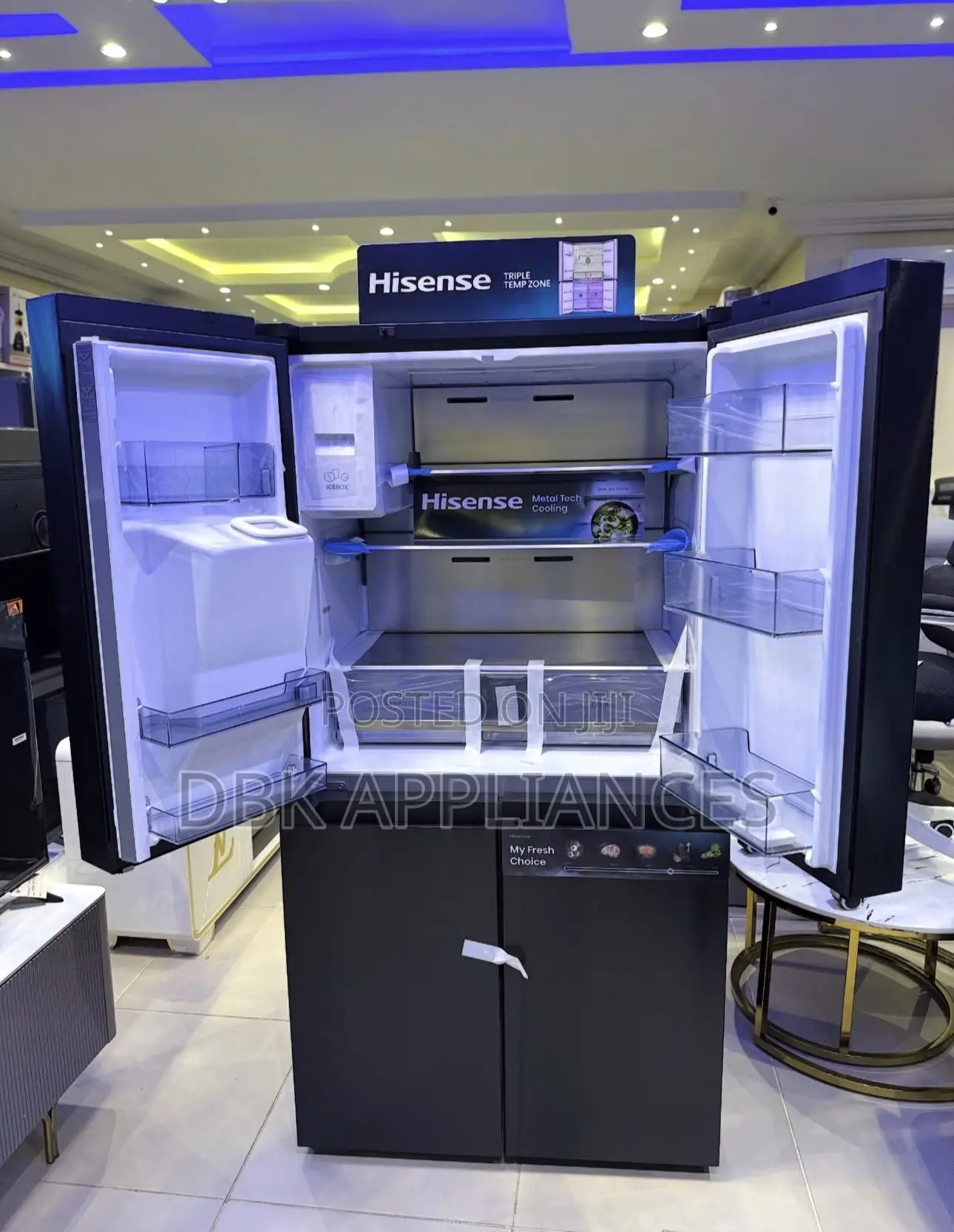 Hisense 610l Refrigerator Brand New With Warranty