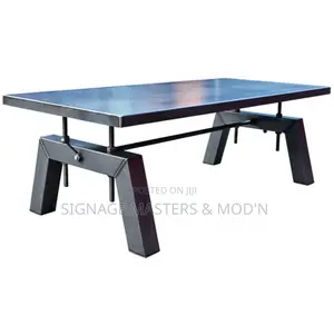 Adjustable Worktop Metal Table