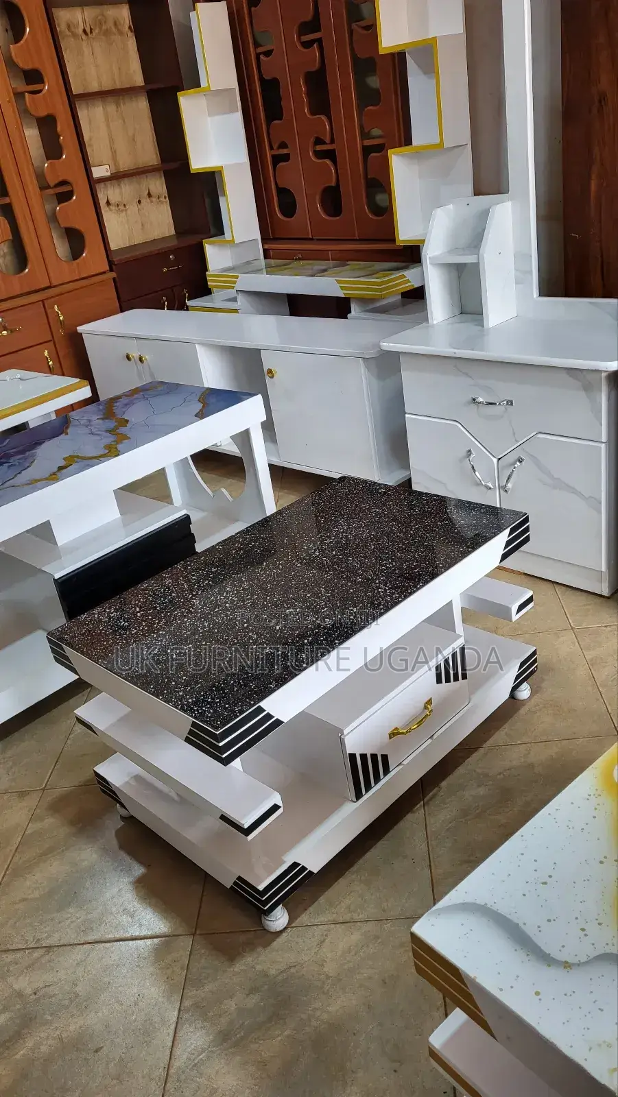 Brand New Mixed Black Coffee Table Available