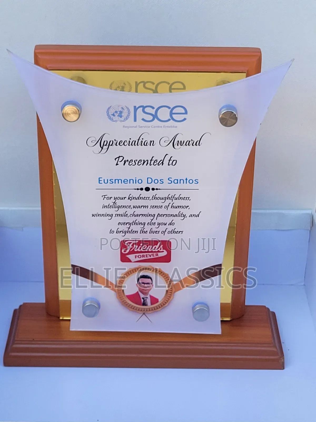 Wood and Acrylic Award