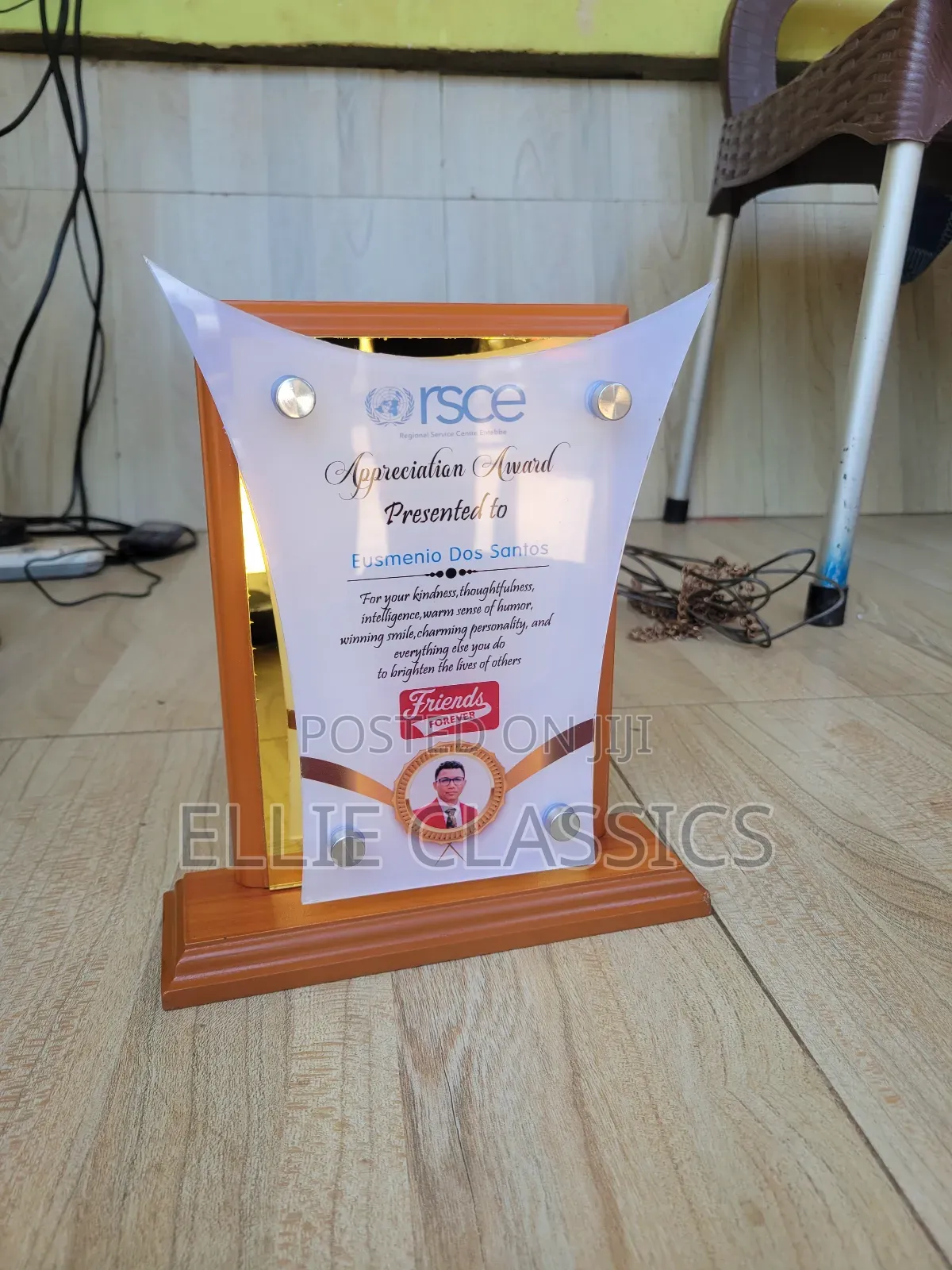 Wood and Acrylic Award
