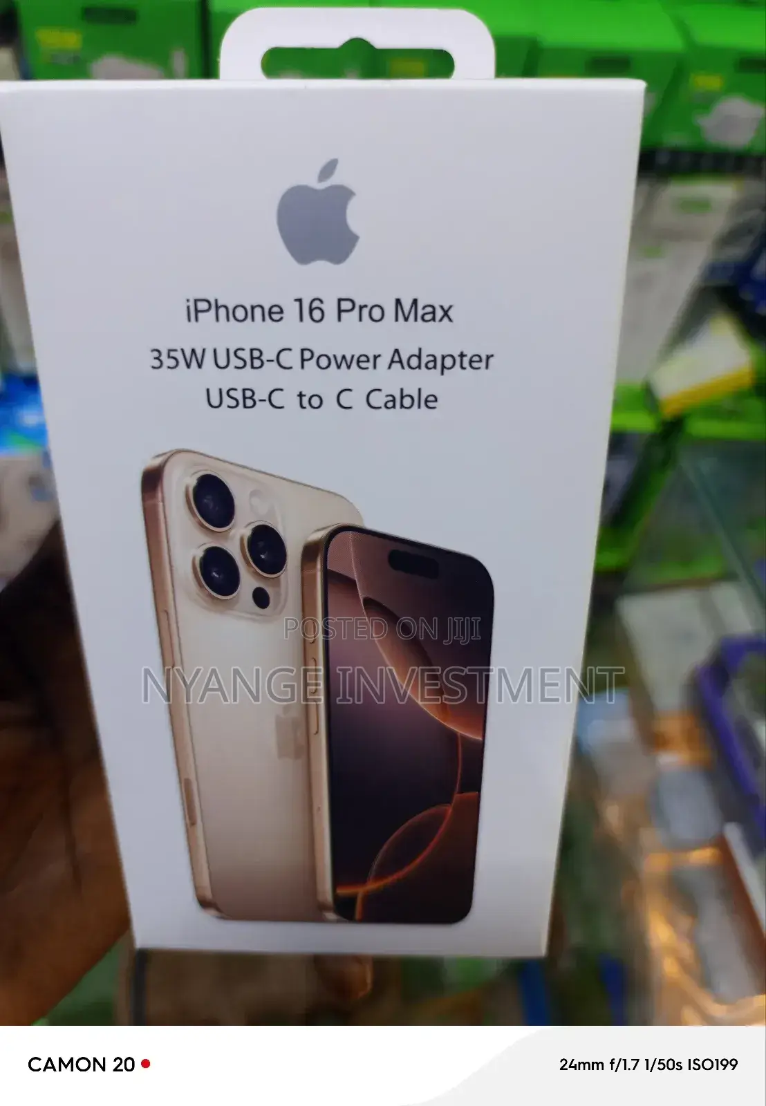 iPhone 16 Charger and Adaptor. Usb C-C