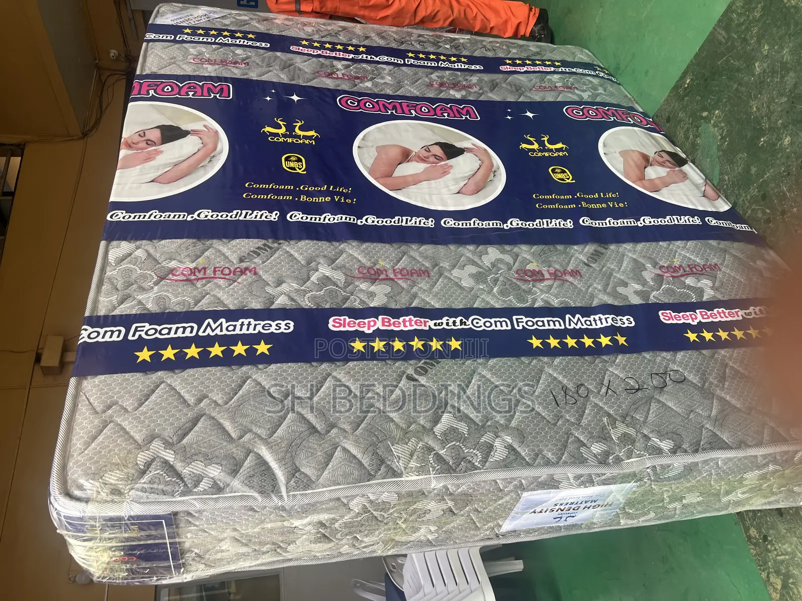 6x10 Inches High Density Mattress
