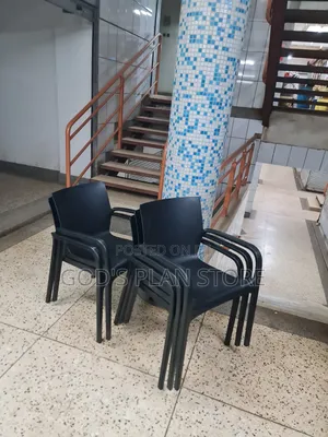 Tulip Indoor Outdoor Black Plastic Chairs Plastic Chairs