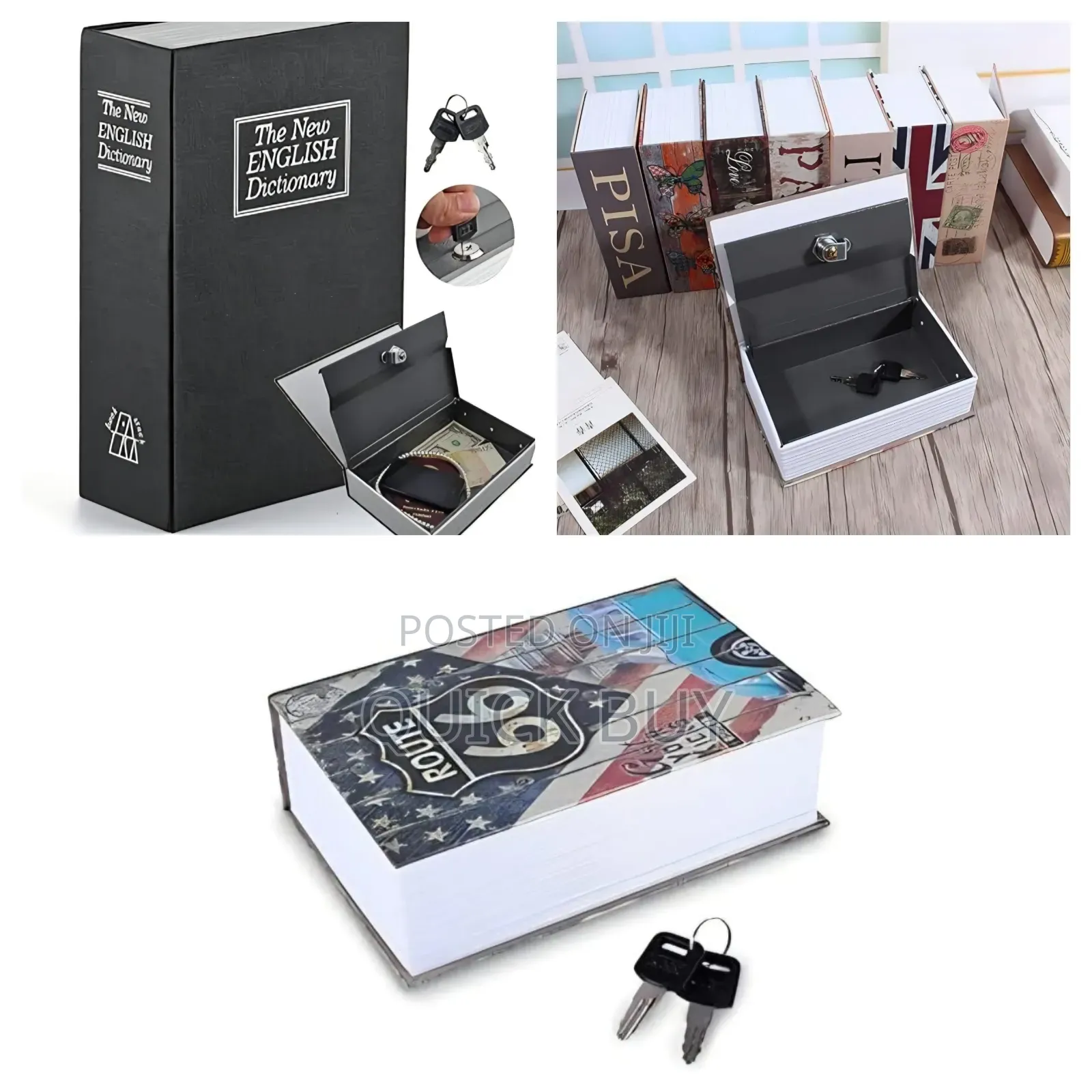 Dictionary-shaped Diversion Book Safes