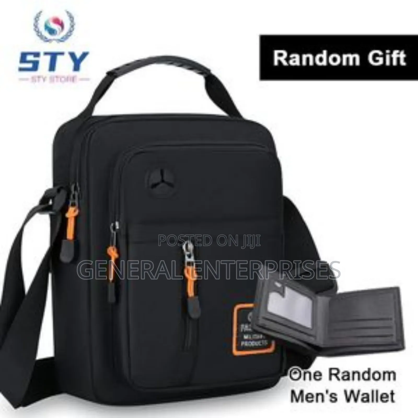 Sty Men's Crossbody Shoulder Bag,