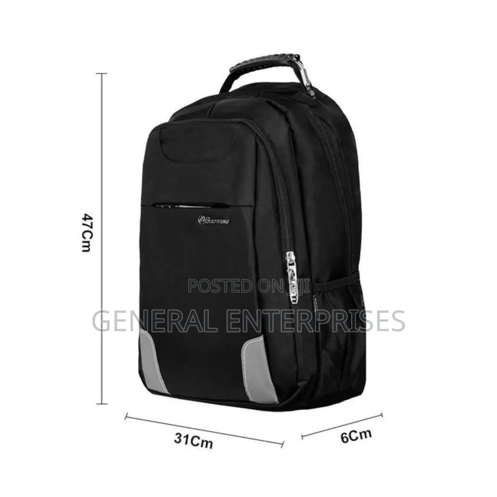 Black Biaowang Laptop Backpack.