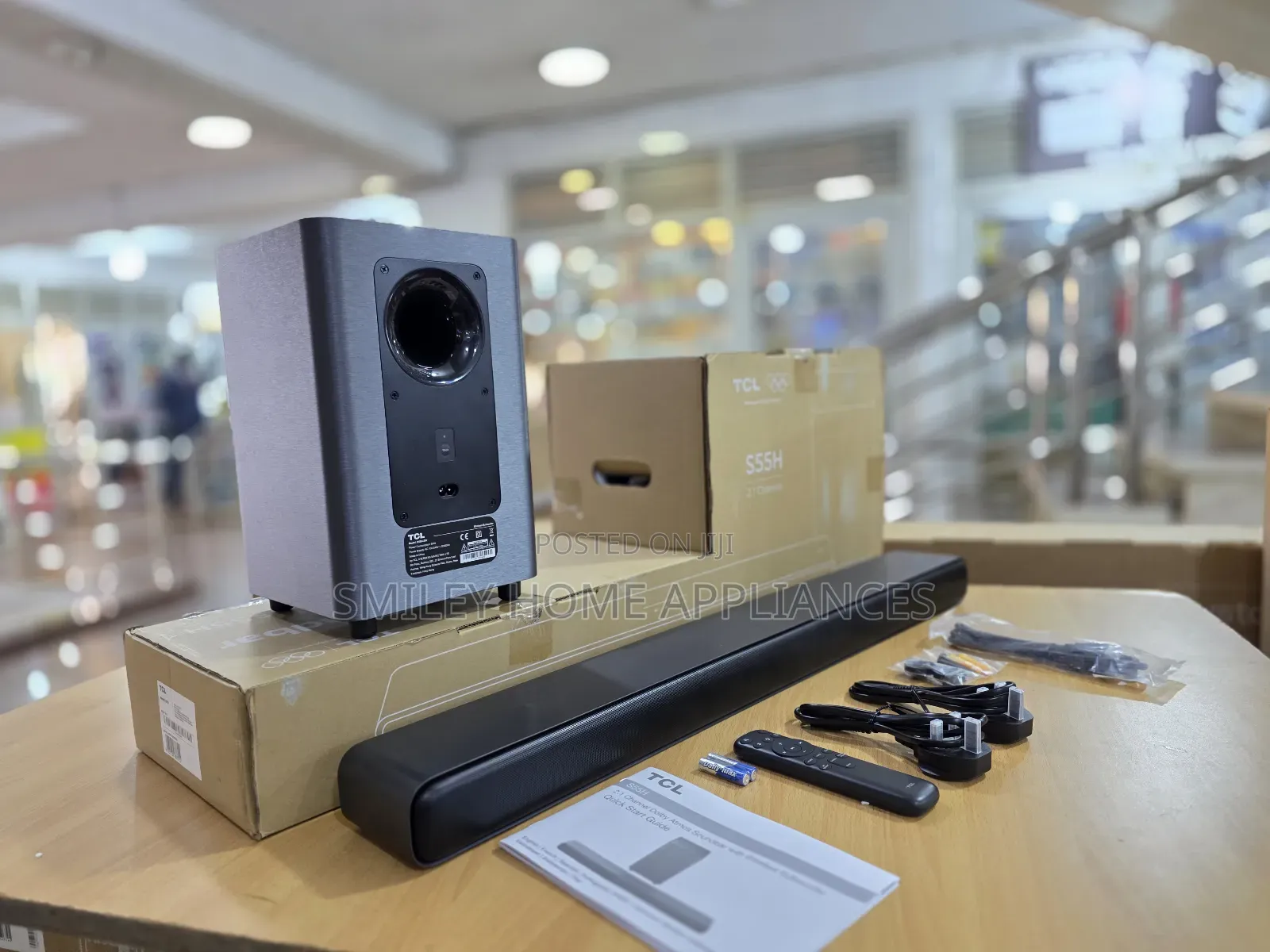 S55h Series TCL 2.1ch With 220watts Deep Bass Soundbar