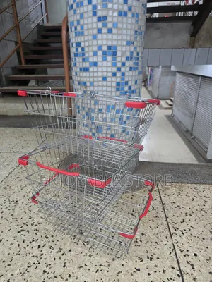 Supermarket Metallic Shopping Baskets Shopping Baskets 1pc