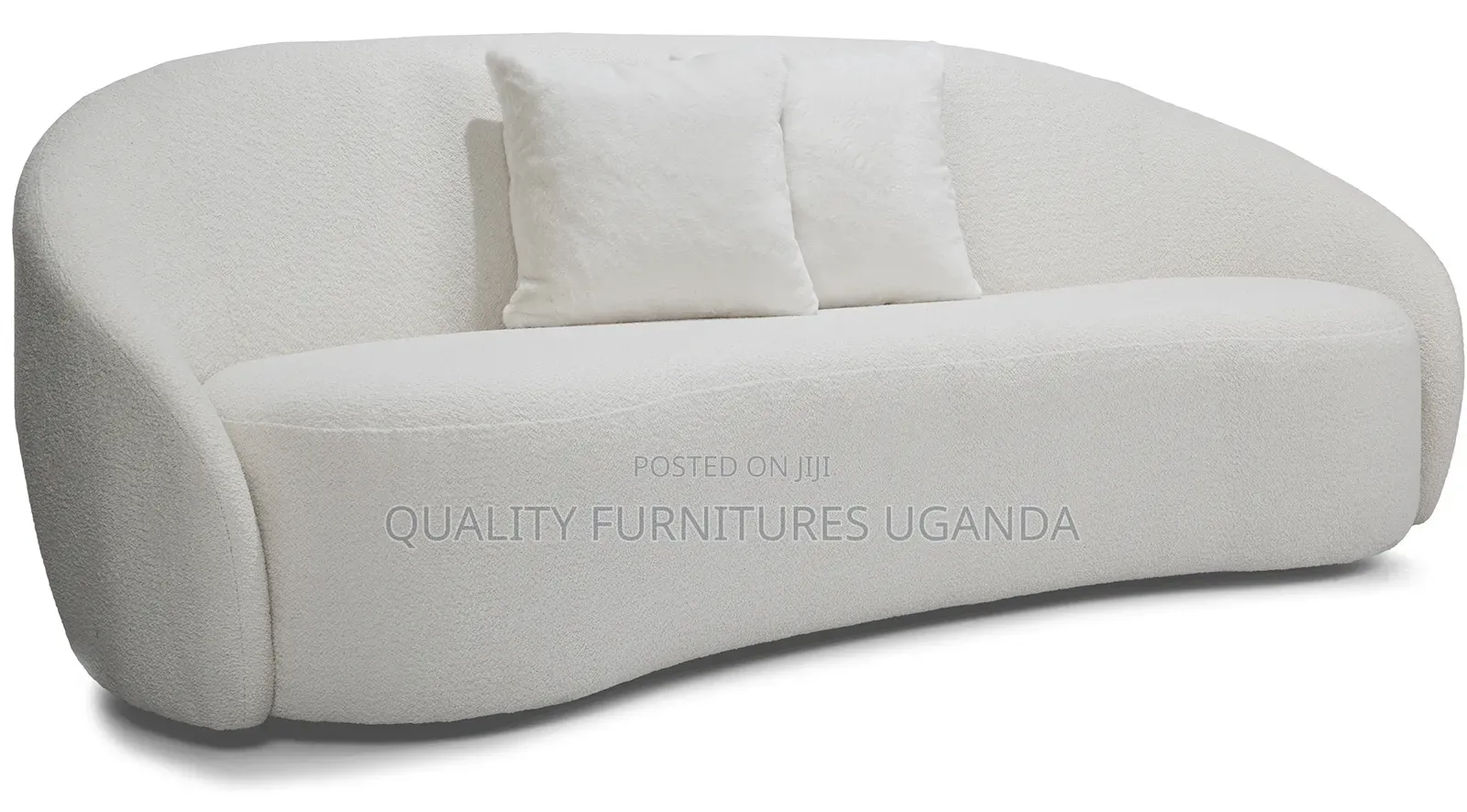 Curved 2 Seater Sofa/Bean Sofa